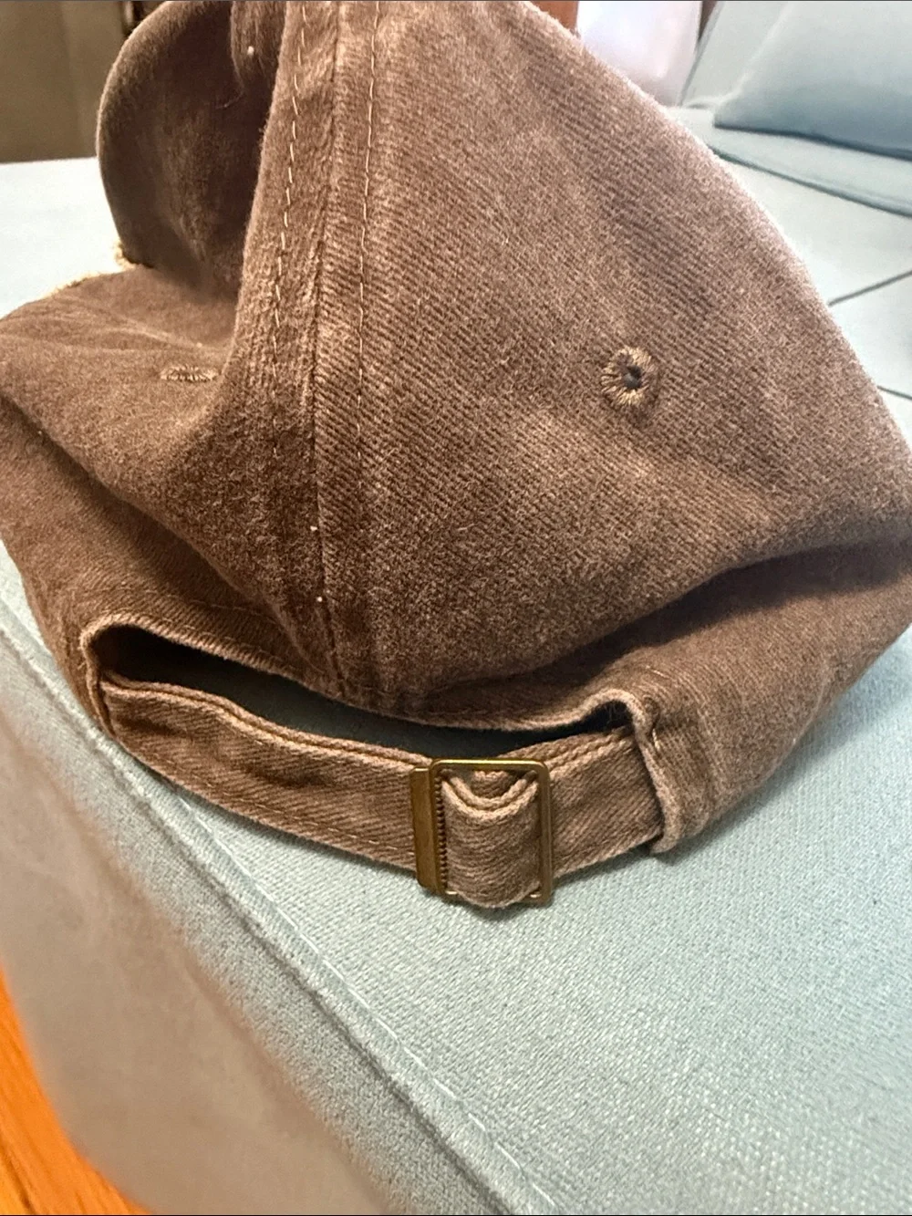 Black Rebel South Distressed Brown Baseball Cap